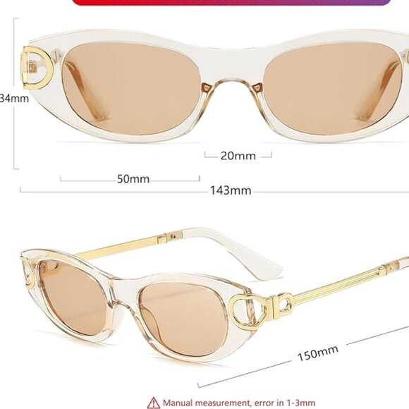Fashion vintage gold shades sunglasses - Picture 3 of 6